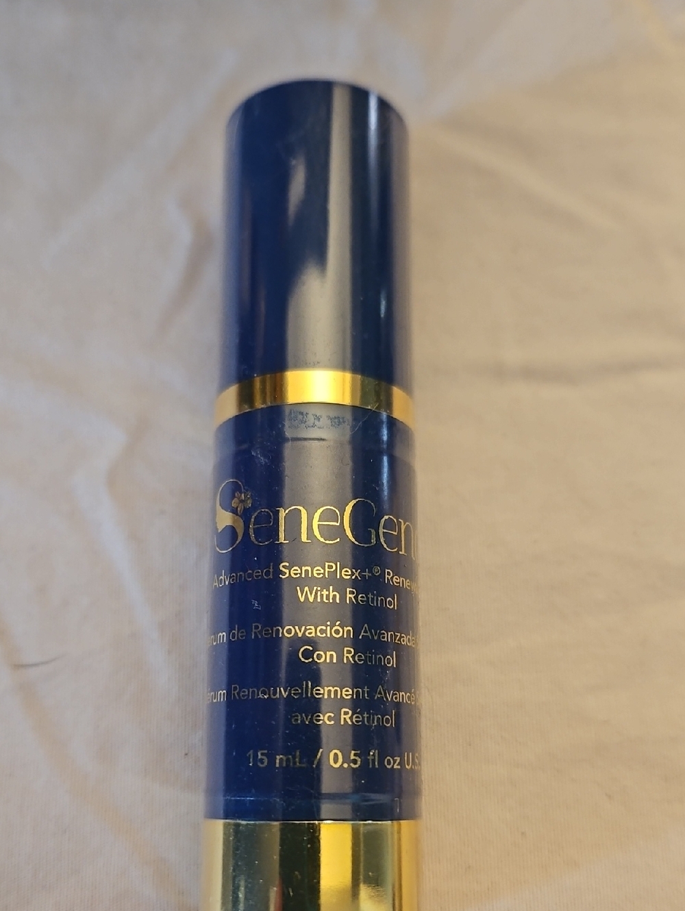 SeneGence Navy and Gold Advanced Renewal Serum